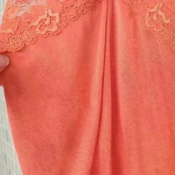 Worthington Lace Strap Cami Strap Top Orange - Picture 5 of 15